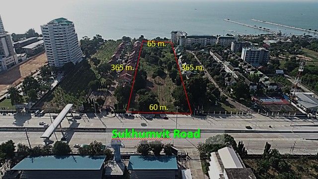 - ขายที่ดิน 14-1-34 ไร่ ติดทะเล หาดบ้านอำเภอ และ ติดถนนสุขุมวิท (3) อ.สัตหีบ จ.ชลบุรี เยื้องวิทยาลัยเทคนิคสัตหีบ