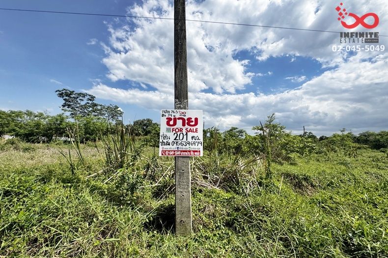 - ขายที่ดิน 201 ตร.ว. ถนนประชาสำราญ คลองสิบสอง หนองจอก