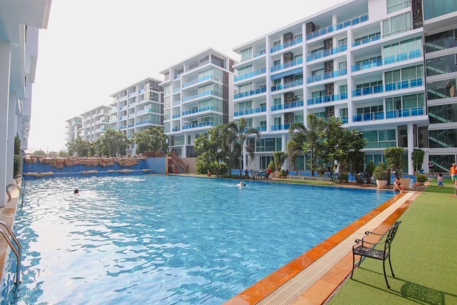 - ขายด่วน! My Resort Hua Hin คอนโดสวนน้ำหัวหิน 92.64ตร.ม. ชั้นล่างเดินลงสระได้ทันที
