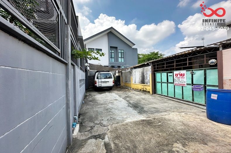 - ขายบ้านเดี่ยว 1 ชั้น 58 ตร.ว. สุขุมวิท 101 ปุณณวิถี 32 หลังริม ใกล้ BTS ปุณณวิถี