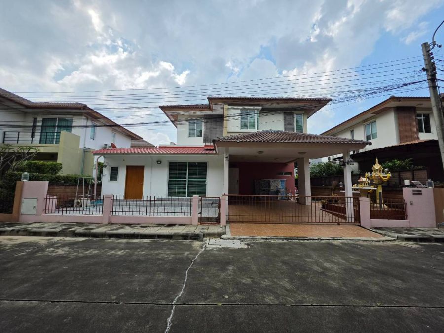 - ขายบ้านเดี่ยว 2 ชั้น หมู่บ้านฮาบิเทีย บางใหญ่ ใกล้เซ็นทรัล เวสต์เกต