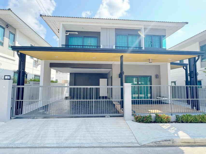 - บ้านเดี่ยว 2 ชั้น ให้เช่า 4 ห้อง โครงการศุภาลัย พาร์ควิลล์ สุขุมวิท พัทยา #H120