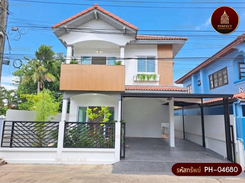 - ขายบ้านสวยทำเลดี รางไผ่ บางบอน3 หนองแขม เพชรเกษม กรงเทพ